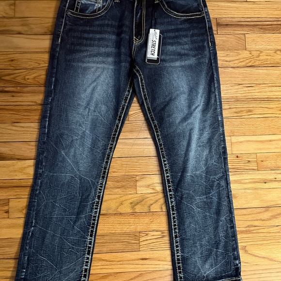 True Luck Jeans Size 34 - Picture 1 of 2
